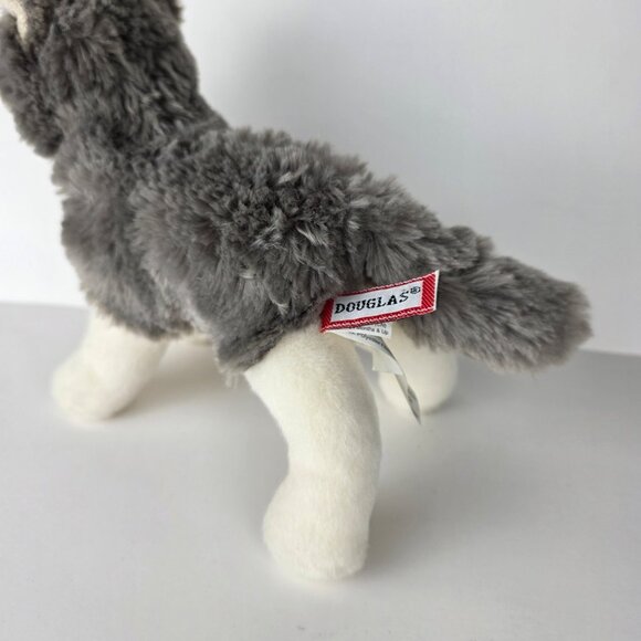 Douglas Plush Toy Lot - Sutton Black Bear Yuki Arctic Fox Ashes Wolf EUC - Picture 9 of 9